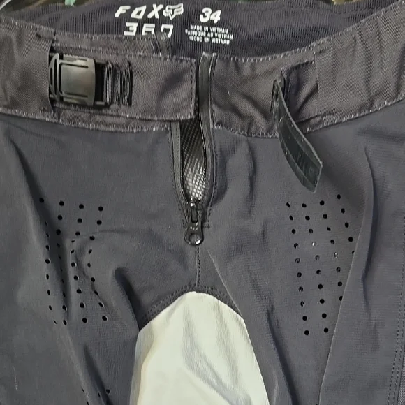 Fox Racing 360 Black and White Men's Pants - Picture 5 of 7